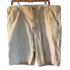 Carhartt Relaxed Fit Workwear Utility Canvas Shorts Mens 40 Classic Carpenter